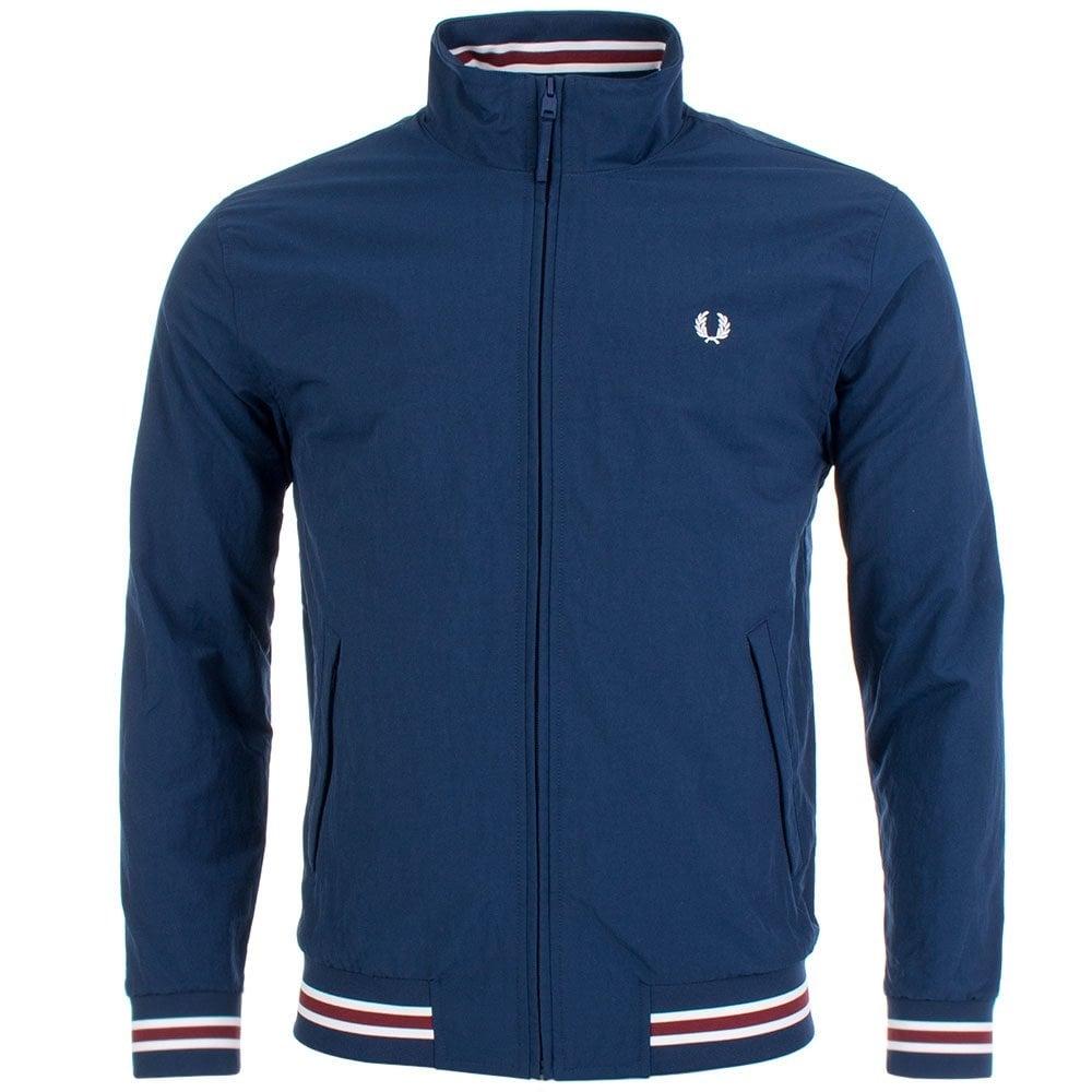 Fred Perry Taped Sports Jacket Navy